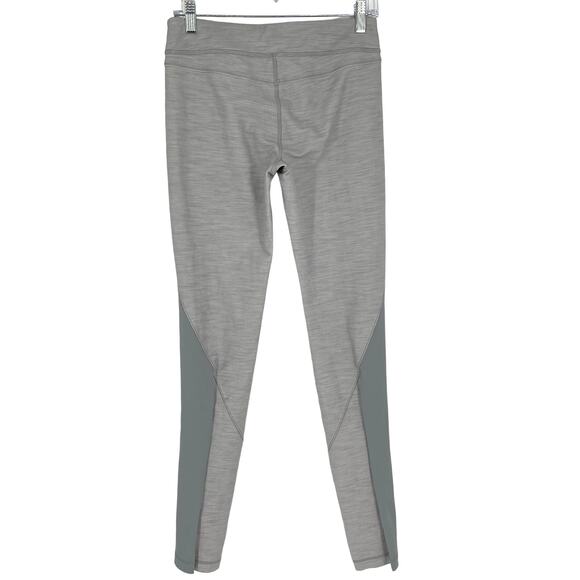 Lululemon Straight To The Studio Pant Reversible Slub Denim Silver Size 8 - Picture 2 of 9
